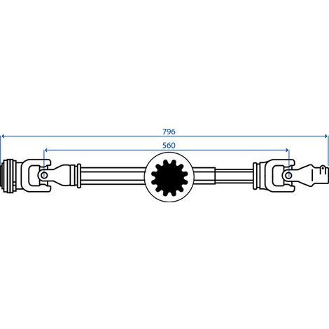 CARDANO E60  800 CP  560 COLLAR L.T.